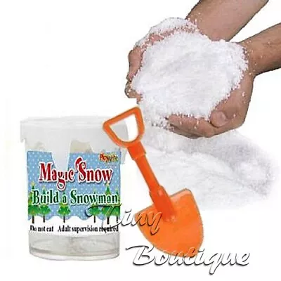 Magic Snow With Mini Shovel Set Artificial Christmas Decoration & Play • $6.95