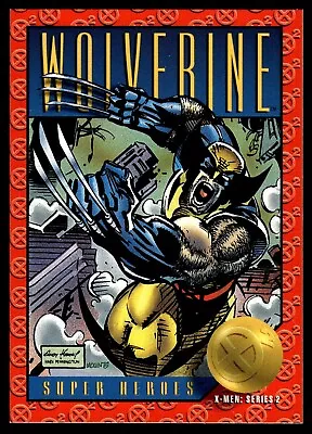 1993 SkyBox Marvel X-Men Series 2 #36 Super Heroes Wolverine • $1.95