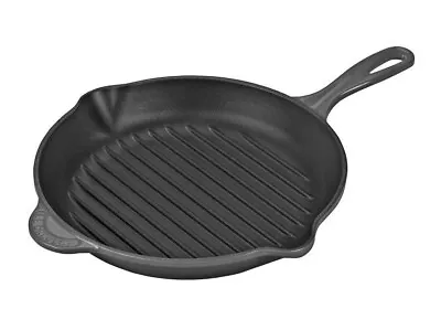 Le Creuset 26 Cms Cast Iron Round Skillet Frying Pan In Grey • £65