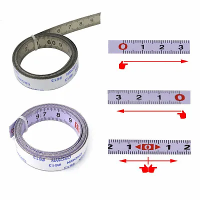 For Miter Saw Self Adhesive Track Tapes Metric Rulers Scale Ruler Tape Measure • $15.99