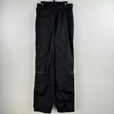 Marmot Precip Rain Pants Womens Medium Black Stretch Waterproof Hiking Outdoor • $38.59