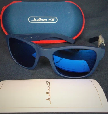 £38.66 • Buy Julbo Unisex Designer Sunglasses Blue Lightweight & Case Impact Resistant Size S