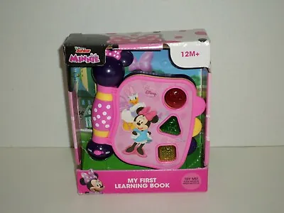 Disney Minnie Mouse My First Learning Book NEW Lights Sounds Bilingual  • $14.99