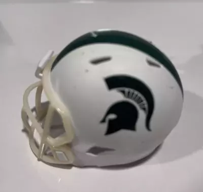 Riddell Pocket Pro Football Helmet Michigan State Spartans SPEED Style SCUFFED • $3.99
