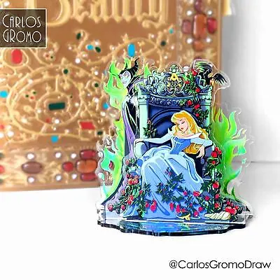 Sleeping Beauty Aurora Disney Maleficent - ACRYLIC STANDEE Decoration • $25.99