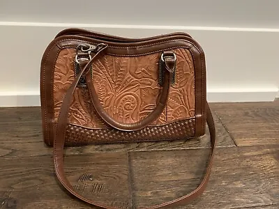 Marlo Brown Leather Handbag • $10
