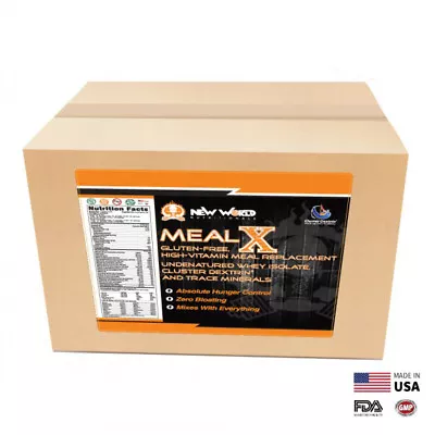 15lb MealX Bulk Meal Replacement Weight Loss Shake Gluten-Free CHOCOLATE • $114.97