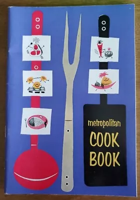 Vintage 1957 Cookbook: Metropolitan Cook Book - Metropolitan Life Insurance Co • $4