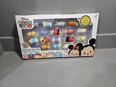 Brand New Disney Tsum Tsum 3d Erasers X20 • £4.99