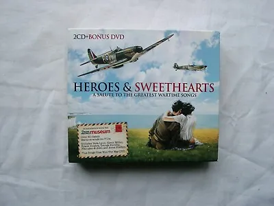 VARIOUS Heroes & Sweethearts: A Salute To The Greatest Wartime Songs	CD Boxset • £10.99