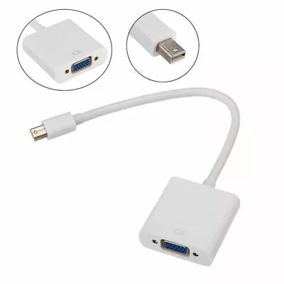 £3.49 • Buy Thunderbolt Mini Display Port DP To VGA Cable Adapter For APPLE Macbook IMac