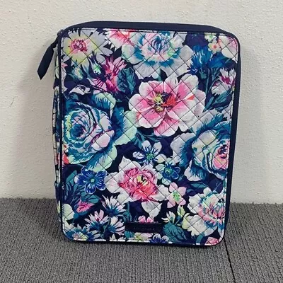 Vera Bradley Tablet Tamer Organizer Womens Retired Garden Grove Folio Zip Around • $14.99