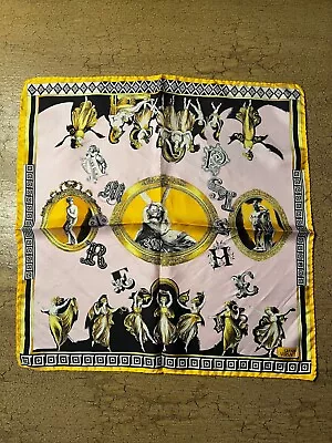 GIANNI VERSACE Silk Neck Scarf  Amore And Psiche / Love And Psyche • $199.99