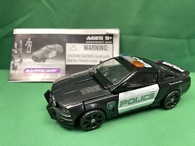 Transformers Blade Shield Barricade Robot Police Car Hasbro 2007 Pre-owned • $20