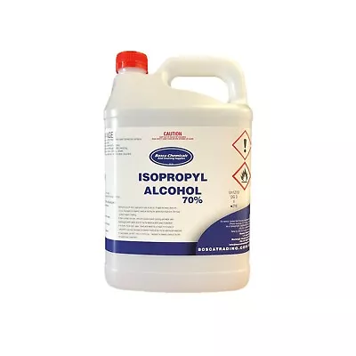 $26.50 • Buy Isopropyl Alcohol Isopropanol 70% IPA Rubbing OH 5L  AU Stock FAST POSTAGE!!