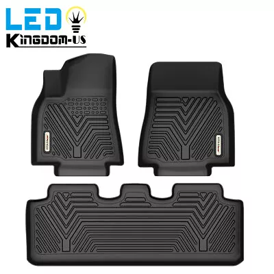 All Weather Floor Mats Liner For 2020-2024 Tesla Model Y Rubber Anti-Slip Carpet • $45