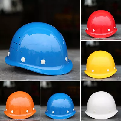 Vented Safety Helmet Helmets Hard Hat Builders Work PetroleumChemical Industry • $27.31