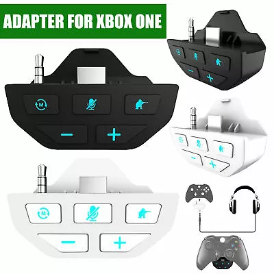 3.5mm Stereo Audio Headset Adapter Converter Connecter For Xbox One Controller S • $36.38