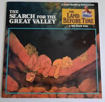 $4.32 • Buy LAND BEFORE TIME Search Great Valley BOOK 1988 Don Bluth