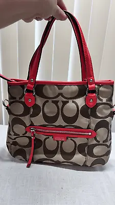 Coach 24064 Daisy Outline Signature Mia Tote Handbag • $29