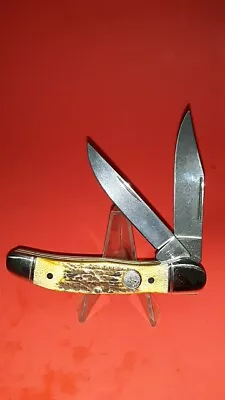 Vintage Boker Tree Brand Solingen Germany 2 Blade Stag Copperhead Knife Unused • $129.95