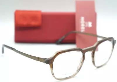 New Morel Oga 10159o Mm06 Brown Fade Titanium Authentic Eyeglasses 50-21 France! • $145