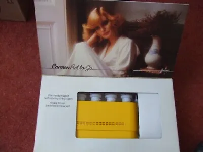 £39.99 • Buy Vintage Carmen Set To Go Heated Rollers Travel Set  Boxed And Unused