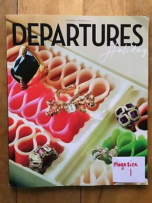 American Express Amex Departures Magazine November December 2018 Holiday Issue • $2.49
