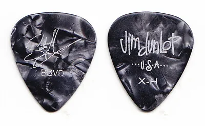 Big Bad Voodoo Daddy Scotty Morris Signature Gray Pearl Guitar Pick - 2012 Tour • $19.99