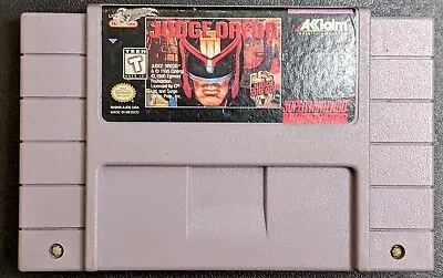 Judge Dredd (Super Nintendo Entertainment System 1995) SNES AUTHENTIC TESTED  • $14.99