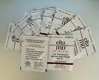 ELTA MD UV Physical Broad Spectrum SPF 41 - 10 Travel/Sample Packets • $13.99