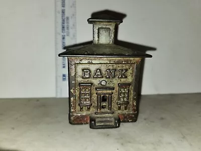 Vintage Cast Iron Penny Bank Bank • $25