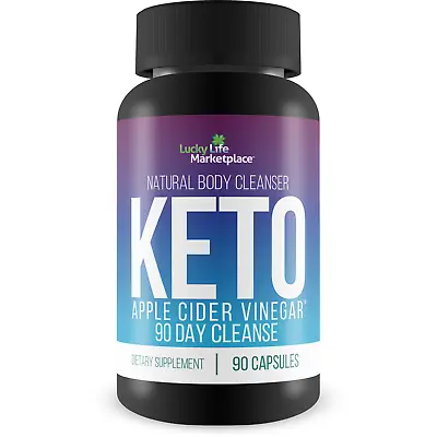 Keto Apple Cider Vinegar 90 Day Cleanse - Promote Weight Loss Health & Wellness • $24.97