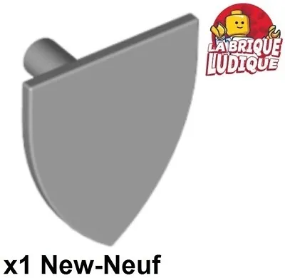 LEGO 1x Minifig Shield Triangular Grey/ Light B Gray 3846 • $3.40