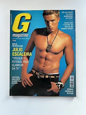 Latin Guys - G Magazine Brazil Oct 2002 Gay Magazine Latin Inches Macho Men • $40