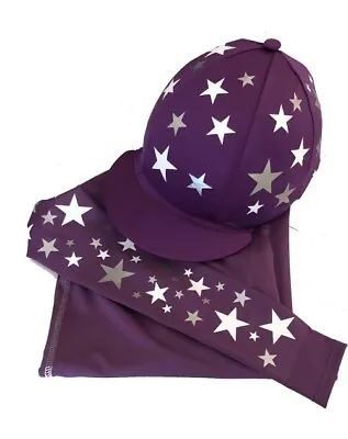 Cross Country Colours Base Layer/SilkPurple With Silver Stars • £50.40