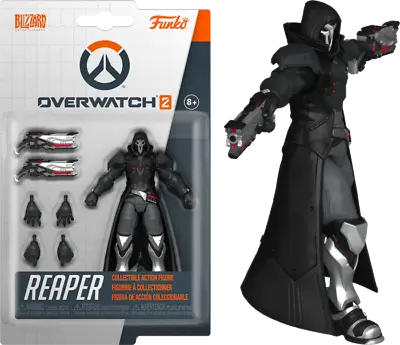 $24.99 • Buy Overwatch 2 - Reaper 3.75  Action Figure  [FUN61543]