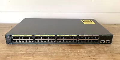 Cisco Catalyst WS-C2960-48TT-L V02 48 Port Fast Ethernet Switch • $34