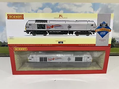 Hornby R3216 Class 67 Diesel DB 67026 Diamond Jubilee Livery Weathered LTD • £62.09