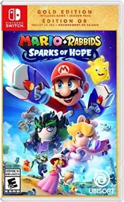 Mario + Rabbids Sparks Of Hope - Nintendo Switch -New Sealed GOLD Edition • $75