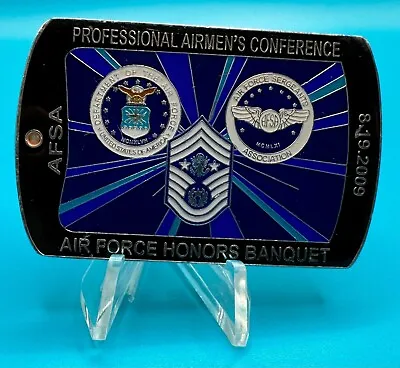 USAF America's Airman AFSA 2009 Air Force Honors Conf Military Challenge Coin • $18.95