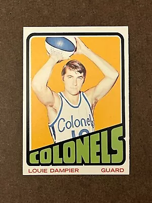 1972-73 Topps - #198 Louie Dampier Colonels Near Mint-Mint NM-MT (Set Break) • $0.99