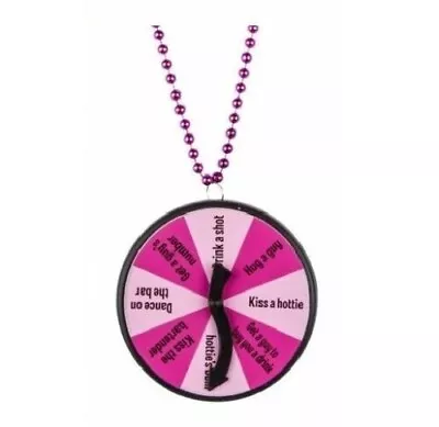 Hens Night Party Game Activity Spinner Necklace Bachelorette Dare Partying • $11.95