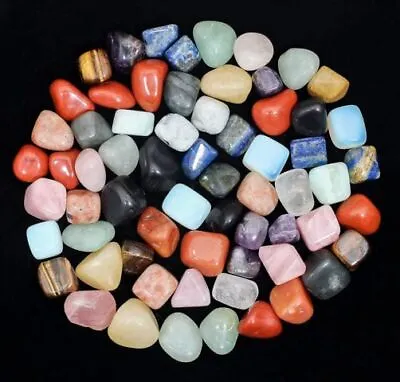 Tumblestone  Healing Crystal Tumble Stone Polished Gemstones. Many Varieties • £3