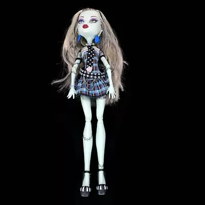 Monster High Doll Frankie Stein First Wave Black Elastic (Loose Legs) • $49.95