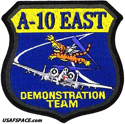 USAF 23rd WING - A-10 EAST DEMONSTRATION TEAM - Moody AFB GA - ORIGINAL PATCH • $12.95