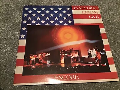 Tangerine Dream Live Encore Vintage Double Vinyl Ok Condition  • £4.99