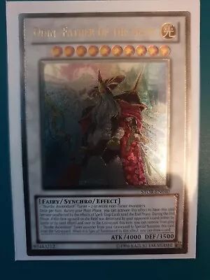 Yu-Gi-Oh Odin Father Of The Aesir Unlimited Edition Ultimate Rare  - STOR -EN040 • £22