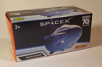 Matchbox 2023 70th Anniversary Power Grabs Space X Dragon Space Capsule • $19.99