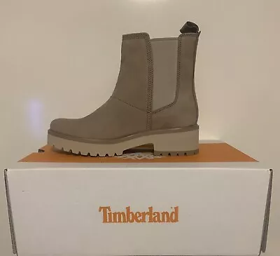 New Timberland Carnaby Cool Chelsea Taupe Nubuck Women’s Size 9 M NIB • $45.49